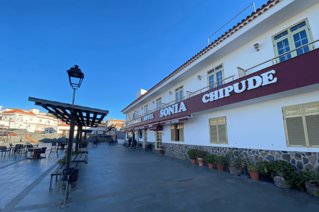 L'Hotel Bar Sonia a Chipude La Gomera Isole Canarie Spagna