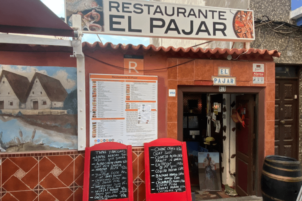 Restaurante El Pajar En San Sebastián De La Gomera Islas Canarias España