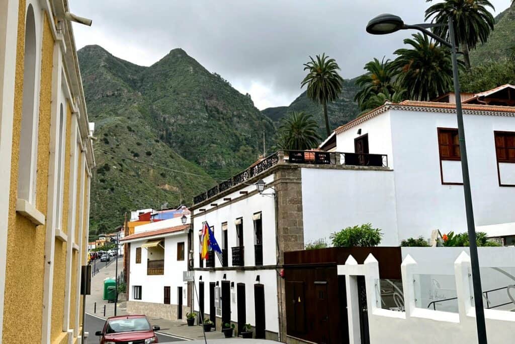 Attraktives Dorf eingebettet in die Berge Hermigua La Gomera
